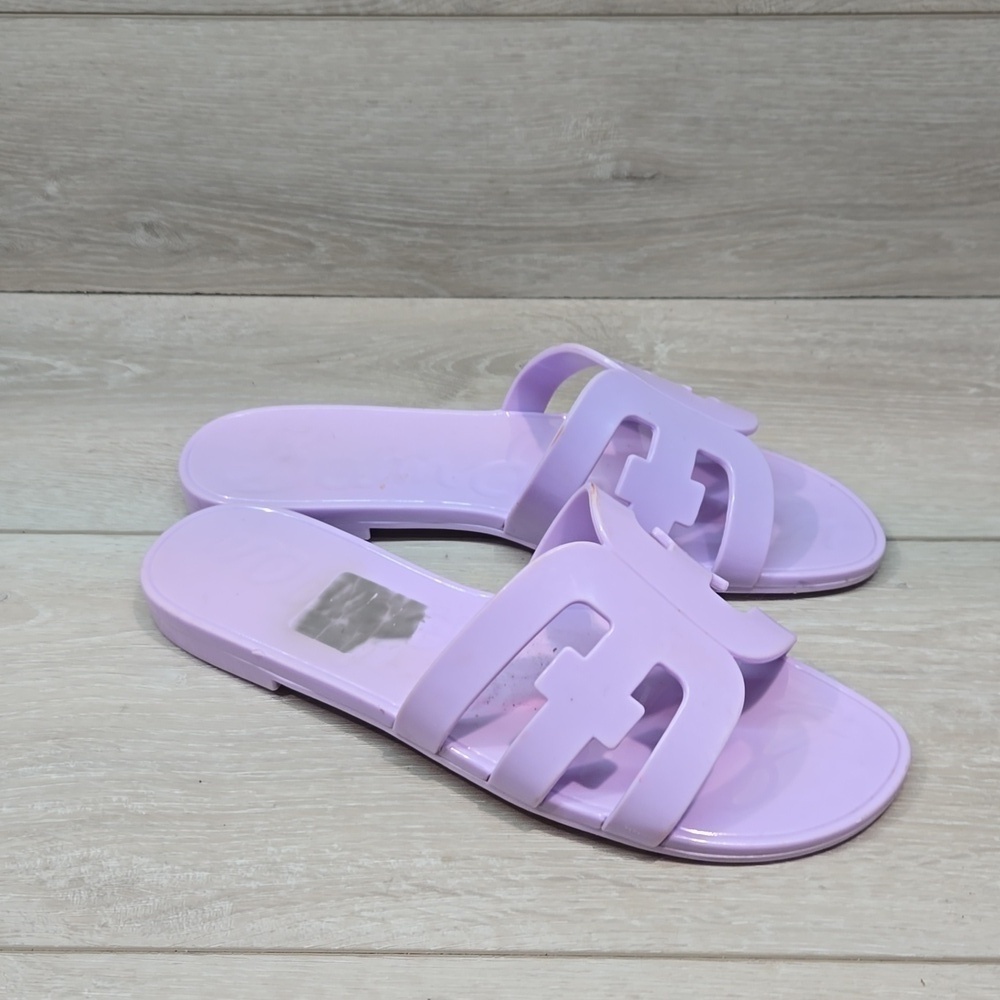 Sam Edelman Womens Bay Jelly Sandals Flats shoes sz 8